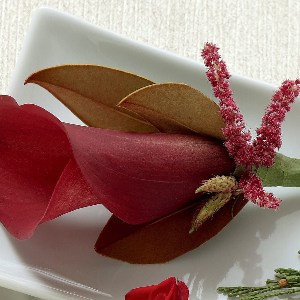Red Calla Boutonniere – Everbloom Flowers Llc, Aurora OH