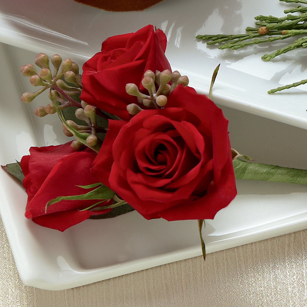 Red Spray Rose Boutonniere – Everbloom Flowers Llc, Aurora OH