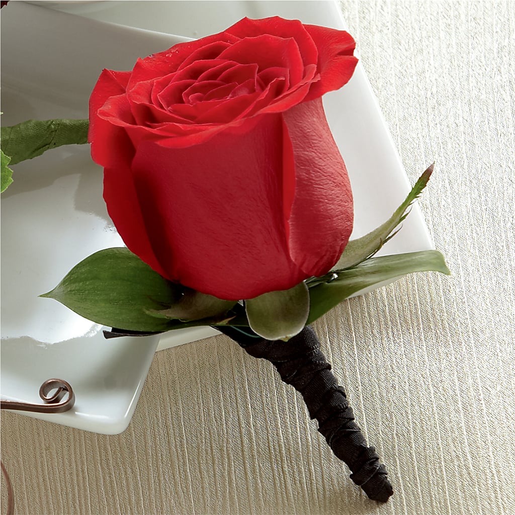 Red Rose Boutonniere – Everbloom Flowers Llc, Aurora OH