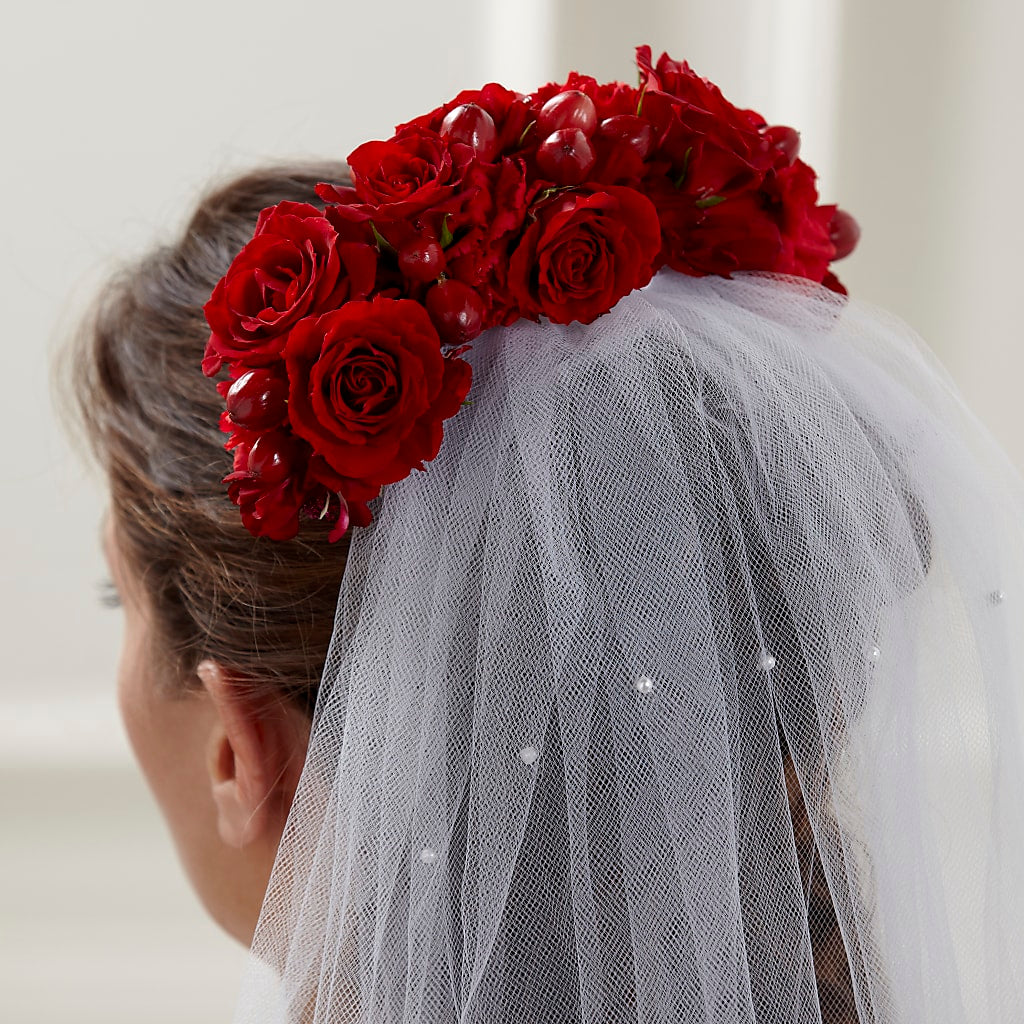 Heart's Happiness Hair Decor – Everbloom Flowers Llc, Aurora OH