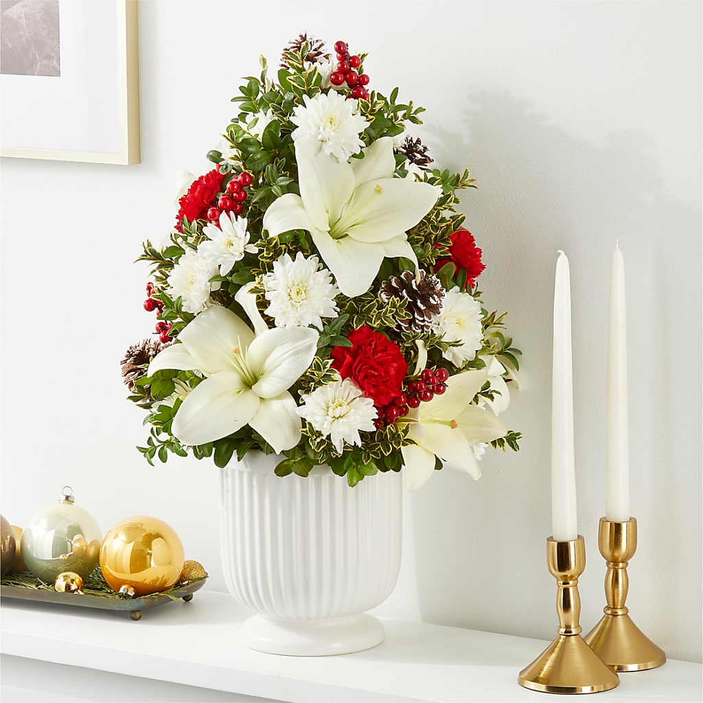 Festive Moments Tree –  Everbloom Flowers Llc, Aurora OH
