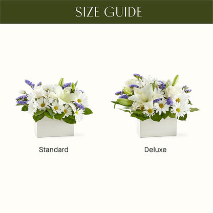 Beyond Blue Box Bouquet –  Everbloom Flowers Llc, Aurora OH