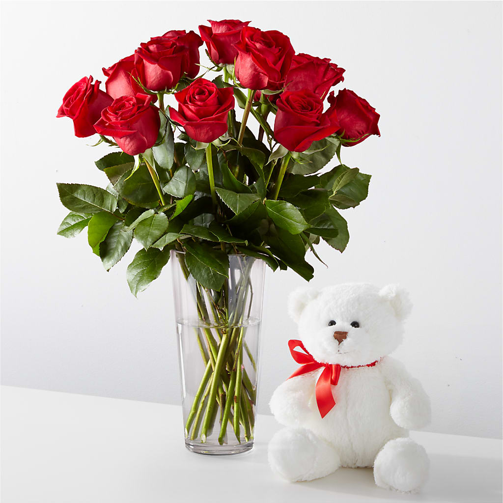 Romantic Long Stem Red Rose Bouquet Bundles –  Everbloom Flowers Llc, Aurora OH