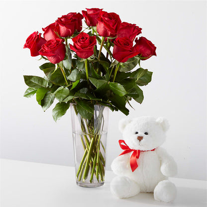 Romantic Long Stem Red Rose Bouquet Bundles –  Everbloom Flowers Llc, Aurora OH