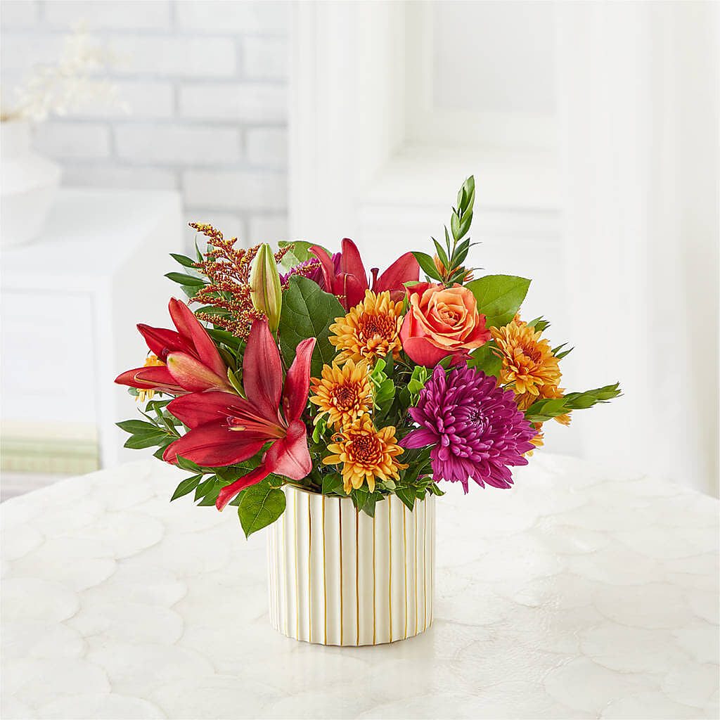 Burgundy Landscape Bouquet –  Everbloom Flowers Llc, Aurora OH