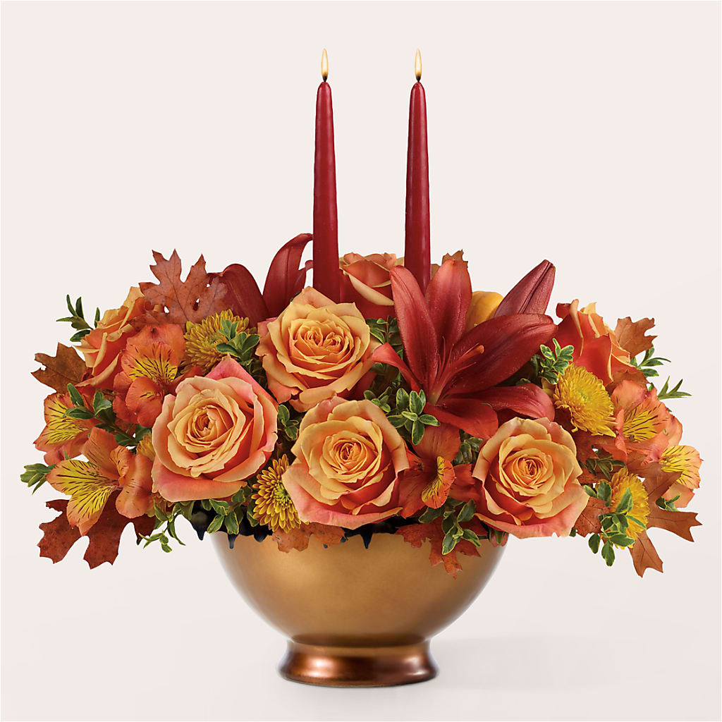 Harvest Table Centerpiece –  Everbloom Flowers Llc, Aurora OH