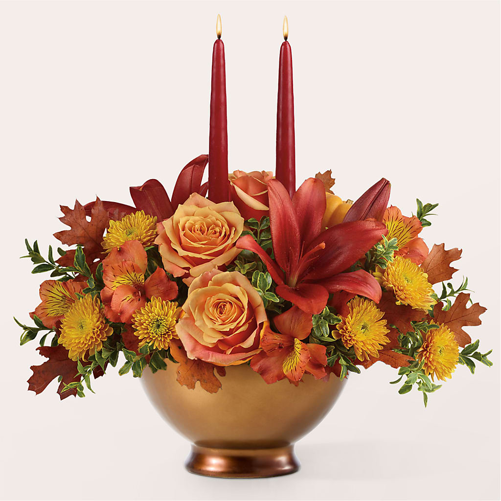 Harvest Table Centerpiece –  Everbloom Flowers Llc, Aurora OH