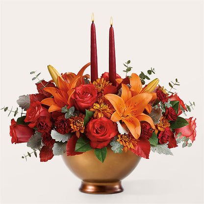 Fruits of Fall Centerpiece –  Everbloom Flowers Llc, Aurora OH