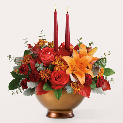 Fruits of Fall Centerpiece –  Everbloom Flowers Llc, Aurora OH
