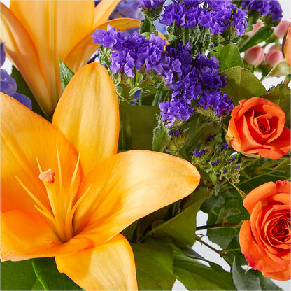 Radiant Citrus Bouquet –  Everbloom Flowers Llc, Aurora OH