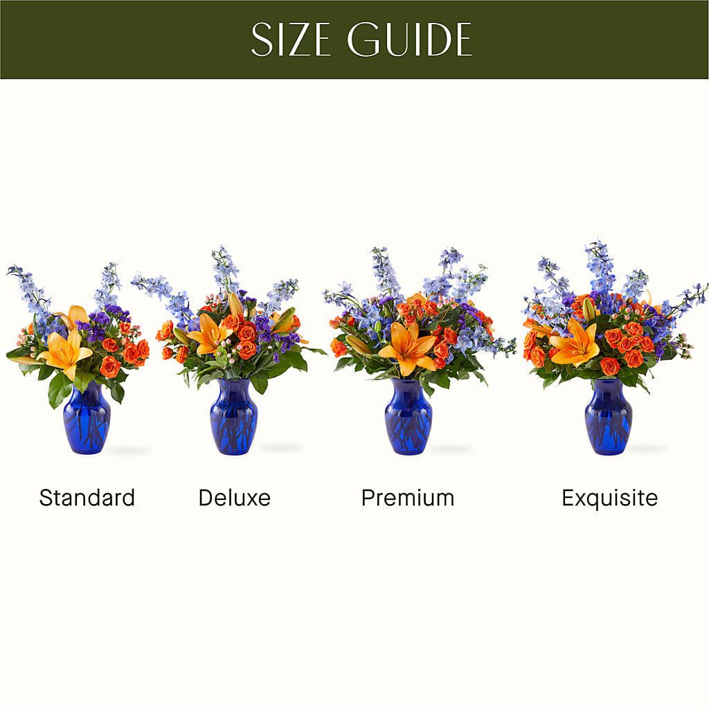 Radiant Citrus Bouquet –  Everbloom Flowers Llc, Aurora OH