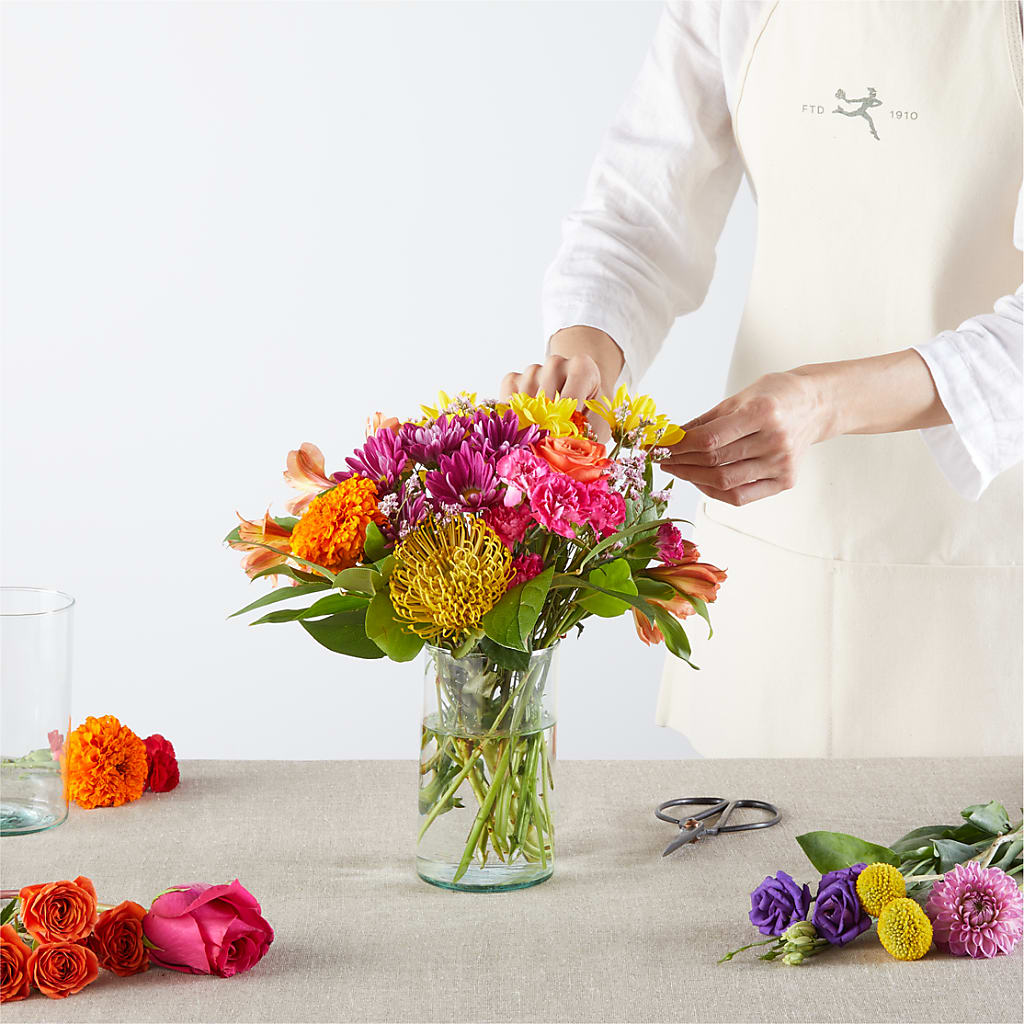Feast of Color – A Florist Original –  Everbloom Flowers Llc, Aurora OH