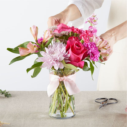 Pink Ribbon - A Florist Original –  Everbloom Flowers Llc, Aurora OH
