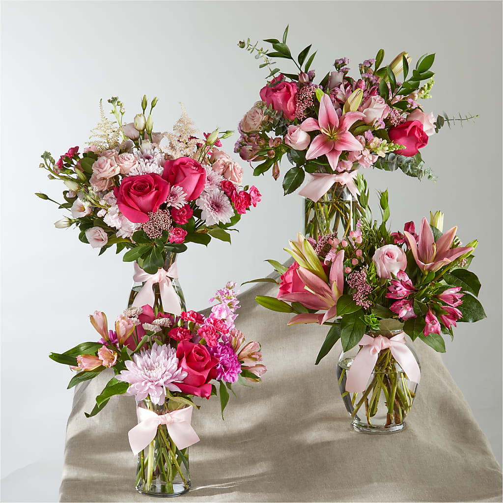 Pink Ribbon - A Florist Original –  Everbloom Flowers Llc, Aurora OH