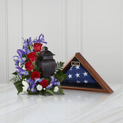 Patriotic Tribute Arrangement –  Everbloom Flowers Llc, Aurora OH