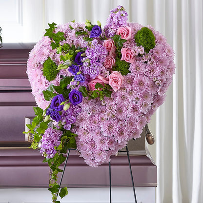 Treasured Love Standing Heart –  Everbloom Flowers Llc, Aurora OH