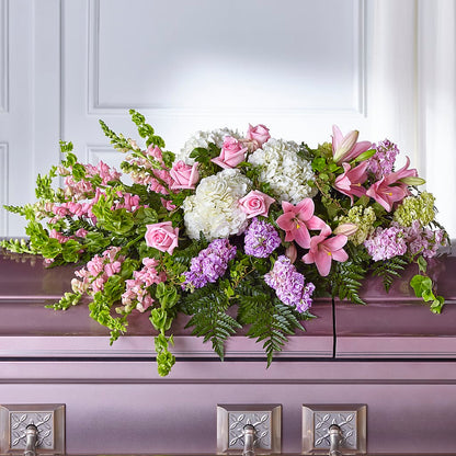 Life's Gratitude Casket Spray –  Everbloom Flowers Llc, Aurora OH