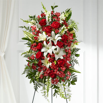 Everlasting Memory Standing Spray –  Everbloom Flowers Llc, Aurora OH