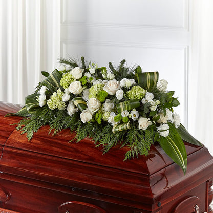 Hopeful Gesture Casket Spray –  Everbloom Flowers Llc, Aurora OH