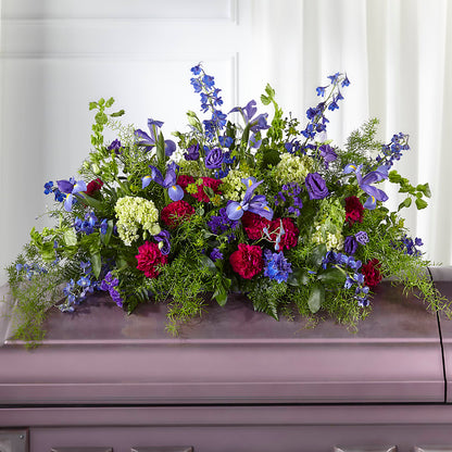 Always Treasured Casket Spray –  Everbloom Flowers Llc, Aurora OH