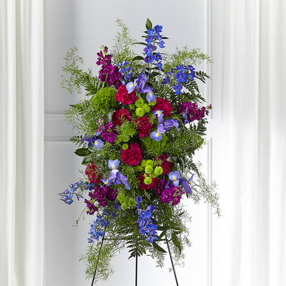 Heavenly Skies Standing Spray –  Everbloom Flowers Llc, Aurora OH
