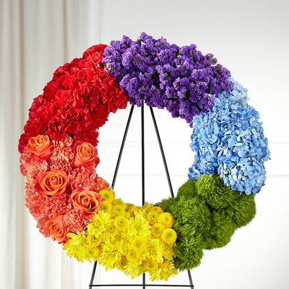 Circle of Love Wreath –  Everbloom Flowers Llc, Aurora OH