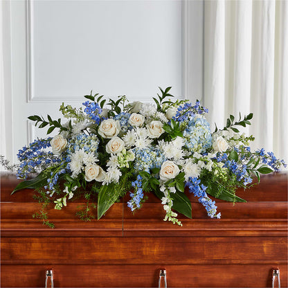 Timeless Essence Casket Spray –  Everbloom Flowers Llc, Aurora OH