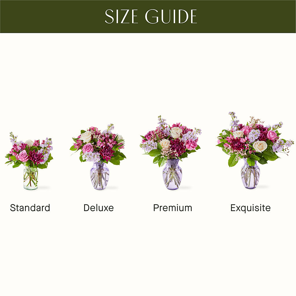 Amethyst Dreams Bouquet –  Everbloom Flowers Llc, Aurora OH