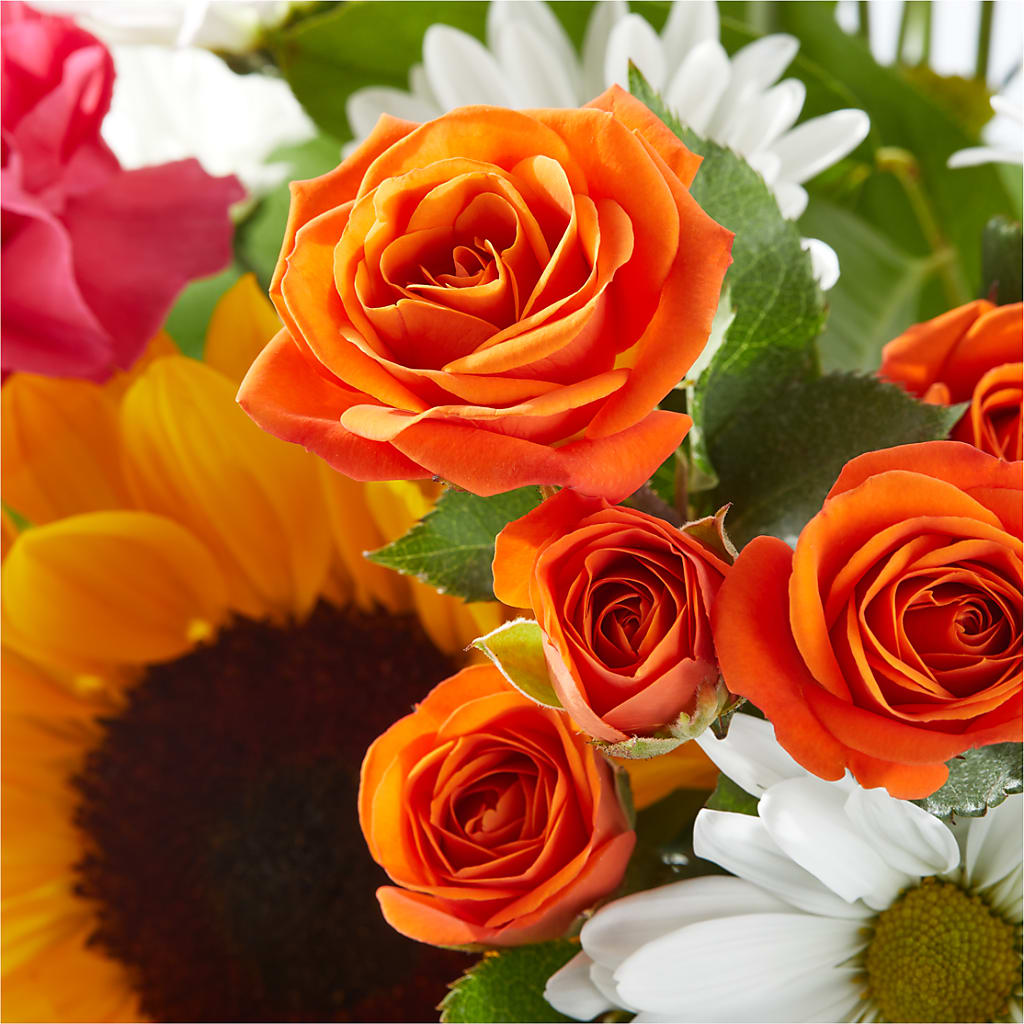 Sun-drenched Blooms Bouquet –  Everbloom Flowers Llc, Aurora OH