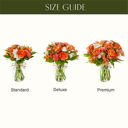 Apricot Glow Bouquet –  Everbloom Flowers Llc, Aurora OH