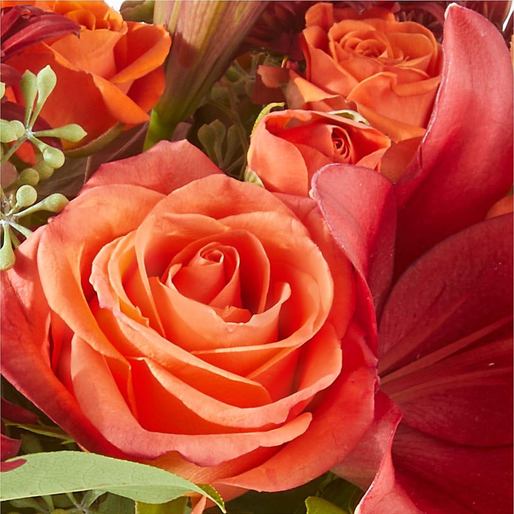 Crimson Leaves Bouquet –  Everbloom Flowers Llc, Aurora OH