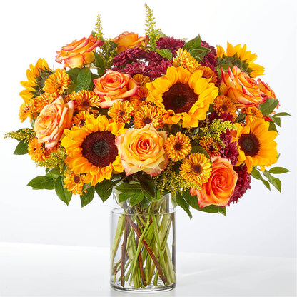 Flannel Scarf Bouquet –  Everbloom Flowers Llc, Aurora OH