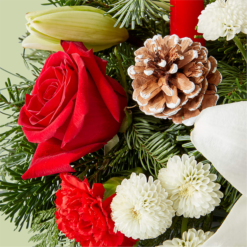Seasonal Festivities Centerpiece –  Everbloom Flowers Llc, Aurora OH