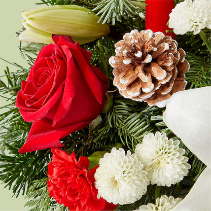 Seasonal Festivities Centerpiece –  Everbloom Flowers Llc, Aurora OH