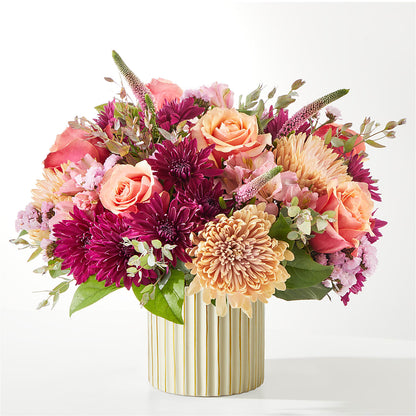 Berry Cobbler Bouquet with Ivory Vase –  Everbloom Flowers Llc, Aurora OH