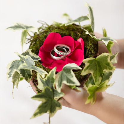 Lila Rose Ring Nest –  Everbloom Flowers Llc, Aurora OH