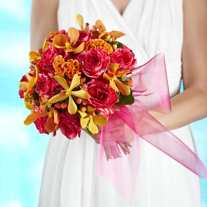 Brilliant Shades of Love Bouquet –  Everbloom Flowers Llc, Aurora OH