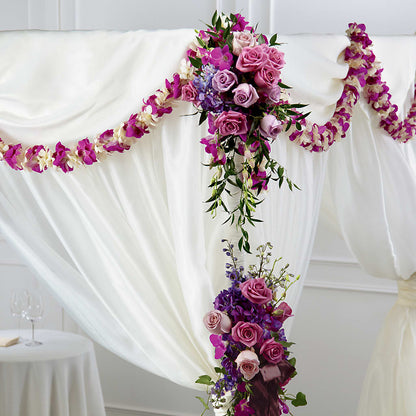 Color & Light Chuppah Decor –  Everbloom Flowers Llc, Aurora OH