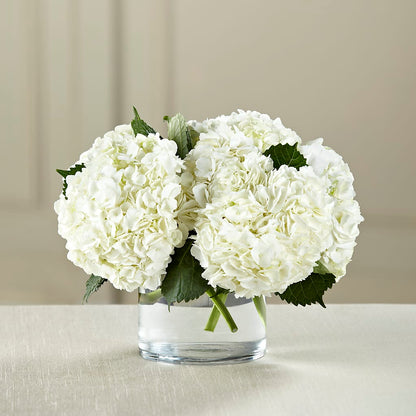White Hydrangea Bouquet –  Everbloom Flowers Llc, Aurora OH
